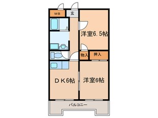 満ビルの物件間取画像